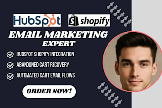 setup hubspot shopify cart flow hubspot shopify cart recovery automation
