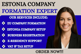 register your estonia company eu business and handle tax setup