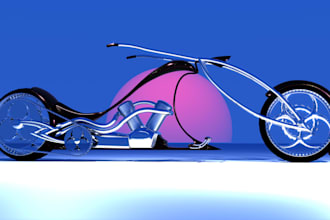 create custom 3d models, objects and designs in blender