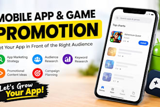 provide mobile app promotion, game marketing and app install