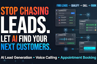build ai lead generation and appointment setting automation