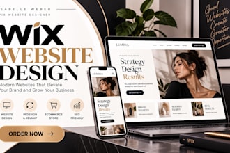 wix website design, wix website redesign and edit wix website