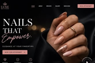design press on nail shopify store, nail supply website and nail polish store