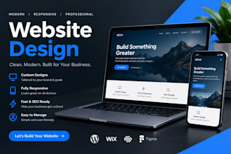 create a professional website