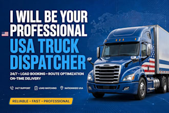 be your expert USA truck dispatcher for best loads
