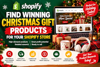 find winning christmas gift product for your shopify store