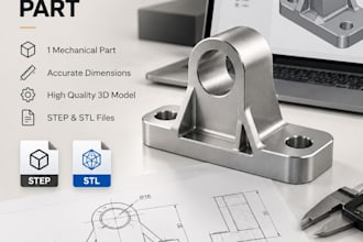 do mechanical design and 3d cad modeling