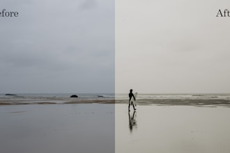 edit your photographs in my style or something different