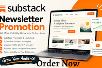 substack account promotion substack newsletter substack subscribers growth