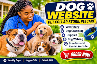 do pet care website, dog grooming website, puppies, breeders kennels