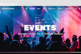 build squarespace event party rental website hote rental website catering site