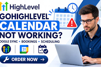 fix gohighlevel calendar, google calendar sync and booking errors