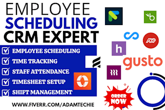 setup connecteam fingercheck homebase deputy employee scheduling time tracking