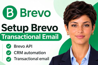 setup brevo transactional email brevo smtp api integration brevo CRM auomation