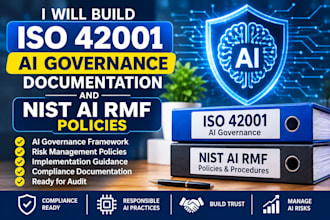 build iso 42001 ai governance documentation and nist ai rmf policies