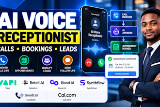 build vapi retell ai bland ai synthflow voice agent ai receptionist booking