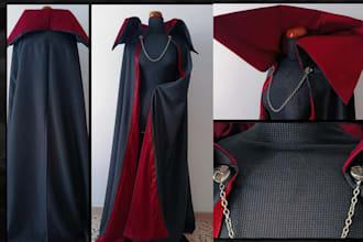 sew custom anime cosplay costume fantasy warrior medival game cosplay costumes