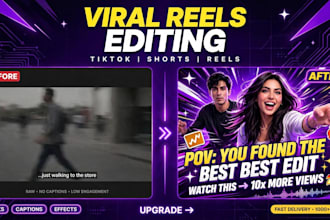 do capcut pro editing for viral instgram reel, youtube short, tiktok