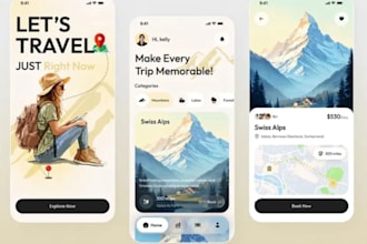 develop city tour app, travel booking, tourism app
