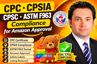 do cpc certificate cpsia compliance cpsc astm f963 amazon product approval
