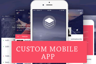 do android and ios app mobile app development