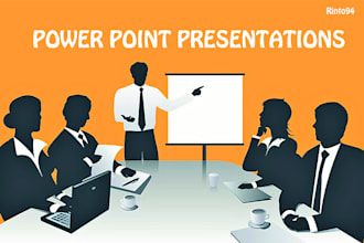 do data entry works and power point presentations