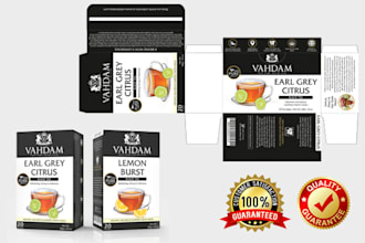 do professional product label, package and 3d mockup