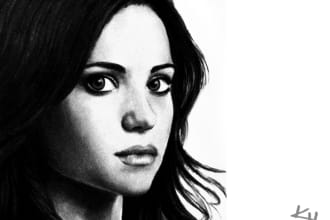 pencil sketch authentic portraits of people or pets