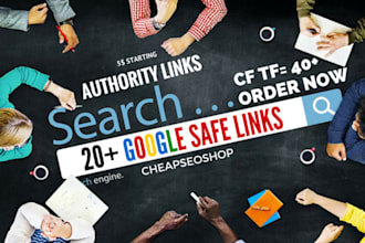 create 20 do follow google penguin safe backlinks