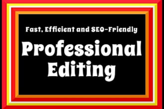 proofread 700 words of content FAST