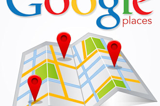 create an optimized kml file  that will help your website get to the top of Google Places and give you useful SEO info