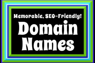 suggest 5 memorable, SEO friendly domain names