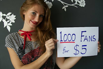 give you 1000 Real Facebook likes to any Fan Page