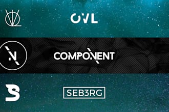 design a unique soundcloud banner and profile picture with a free logo