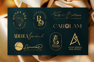 design a modern minimalist and luxury logo