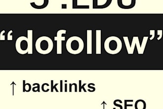 get 5 DoFollow EDU backlinks for your site by posting article on DoFollow edu sites