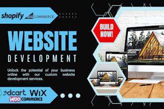 be your full stack developer for shopify, wix, bigcommerce, woocommerce