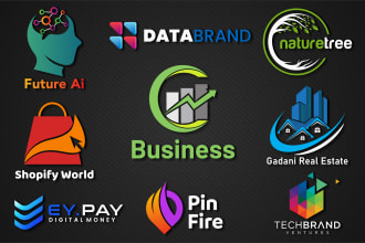 design creative business, shopify, amazon logo