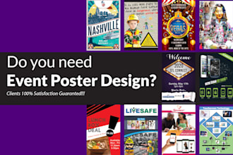 design your print ready and digital posters
