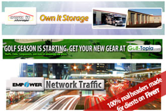 design a cool banner or facebook cover