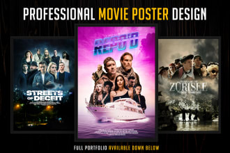 design custom movie poster for your film