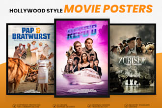 design professional movie poster for your film