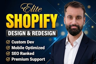 design shopify store, shopify website, shopify dropshipping store