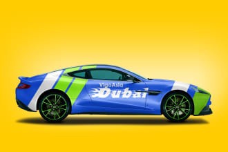 design professional vehicle wrapping for car, truck, van in 24 hours