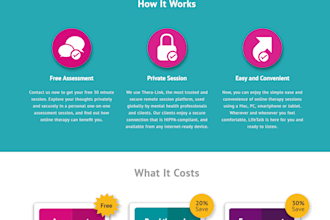 design and develop an elegant website