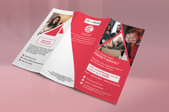 create flyer, poster, brochure, leaflet, postcard and presentation for you