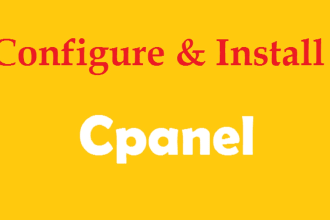 install and configure hosting control panels