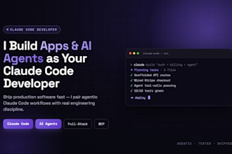 be your claude code developer for ai agents apps and automations