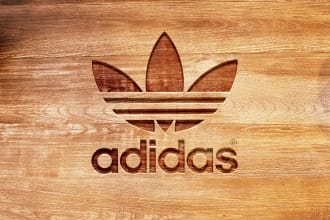 carve your logo or text into wood