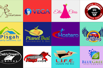 design a unique professional logo for your business or brand